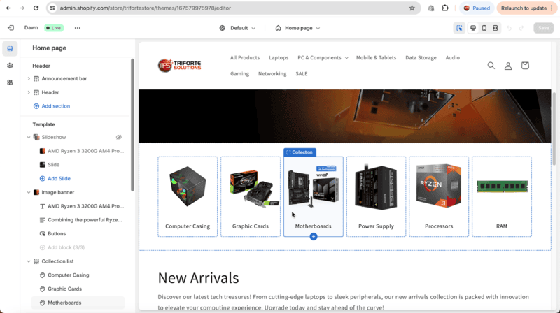 Shopify Theme Customization & Redesign Shopify Theme Customization & Redesign